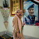 Mohammad al Khatib stands by a portrait of his son, Wasim al Khatib, who was killed during the Houthi protests on September 16, 2014 in Sana’a, Yemen. Wasim al Khatib was an Immigration Officer and active participant in both Yemen’s Arab Spring and the most recent Houthi protests. While he was not an overt Houthi supporter, he went to protest in hopes the corrupt government could change.
